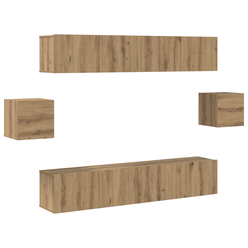 9-teilige Garten-Sofa-Set mit Kissen Beige Poly Rattan Akazie