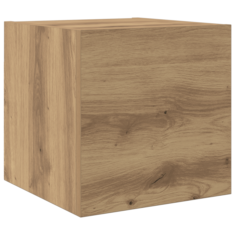 6-teiliges TV Schrank Set aus Artisan Eiche Holzwerkstoff
