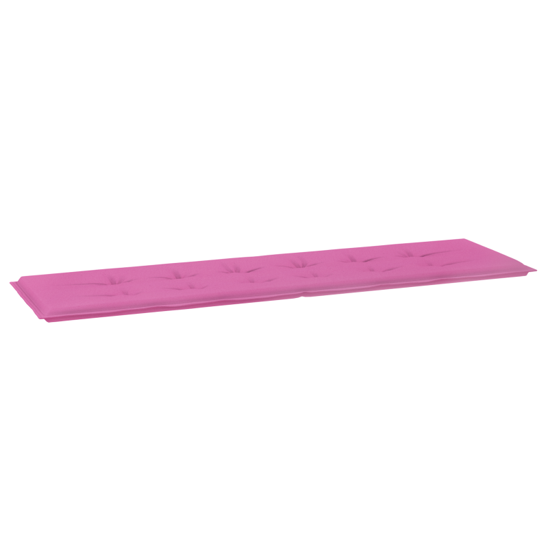 Gartenbankkissen Rosa 180x50x4 cm Oxford-Gewebe