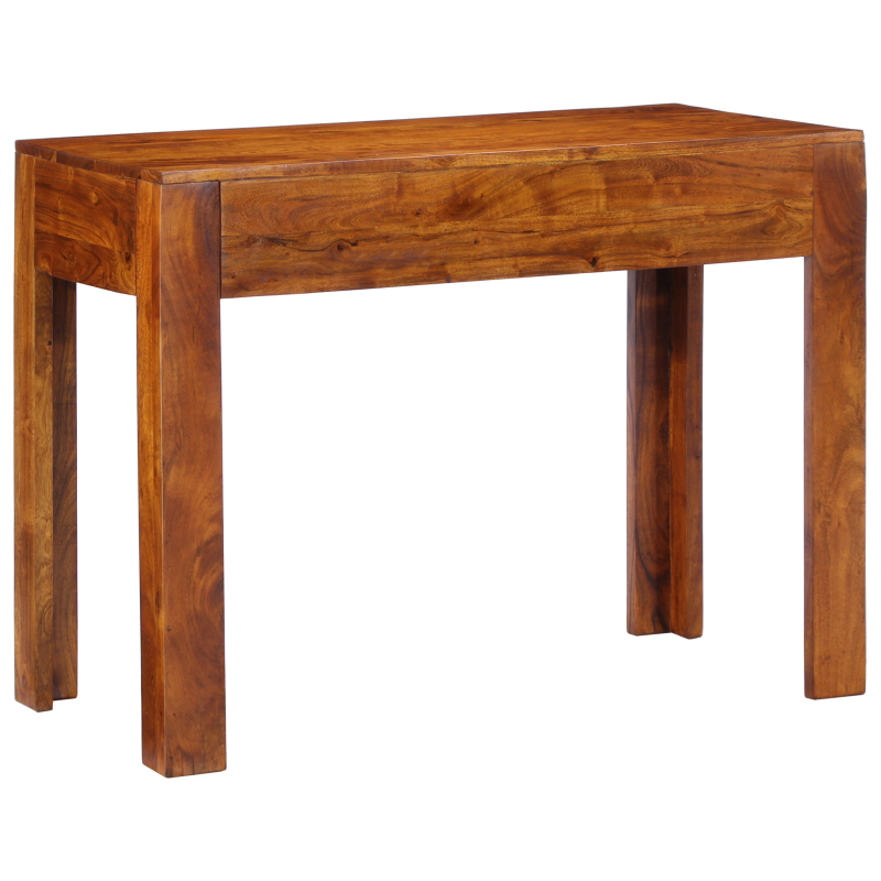 Schreibtisch 100x50x75 cm Massivholz Akazie