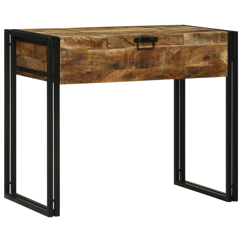 Schminktisch 90x50x75 cm Massivholz Mango