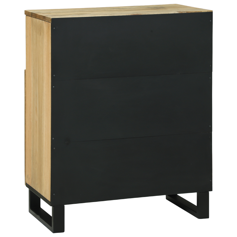 Sideboard 60x33.5x75 cm Massivholz Mango