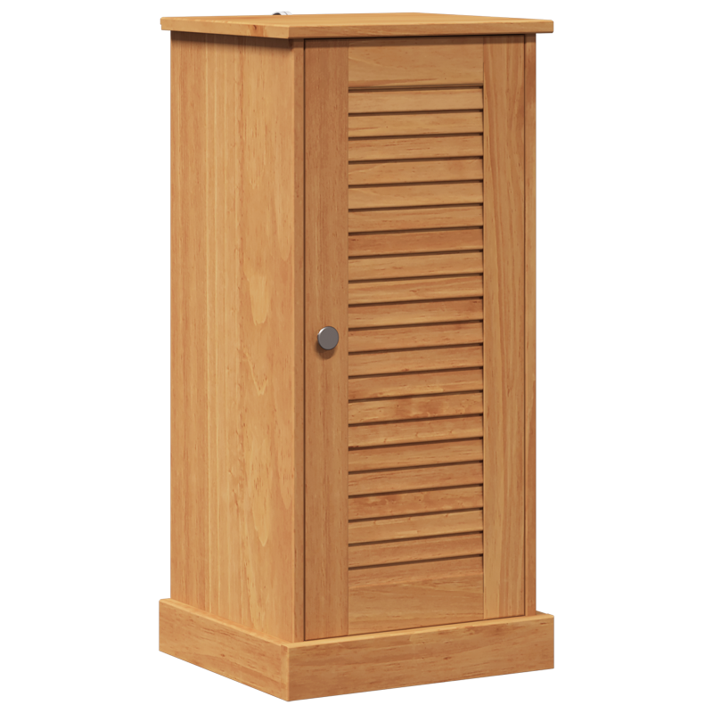 Badezimmer Schrank VIGO 37x34x80 cm Massivholz Kiefer