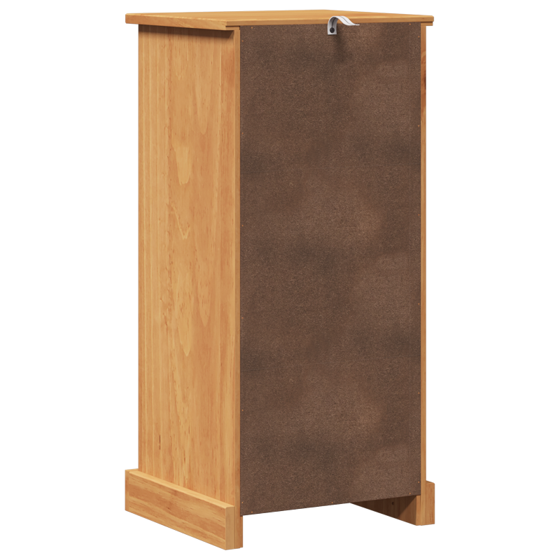 Badezimmer Schrank VIGO 37x34x80 cm Massivholz Kiefer