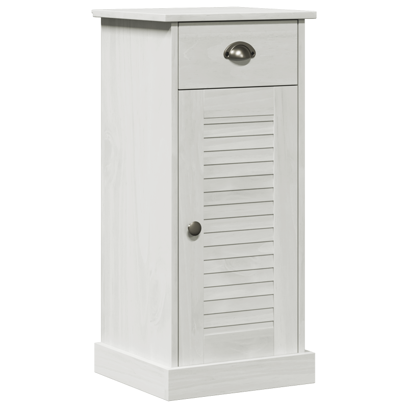 Badezimmer Schrank VIGO mit Schublade 37x34x80 cm Massivholz Kiefer