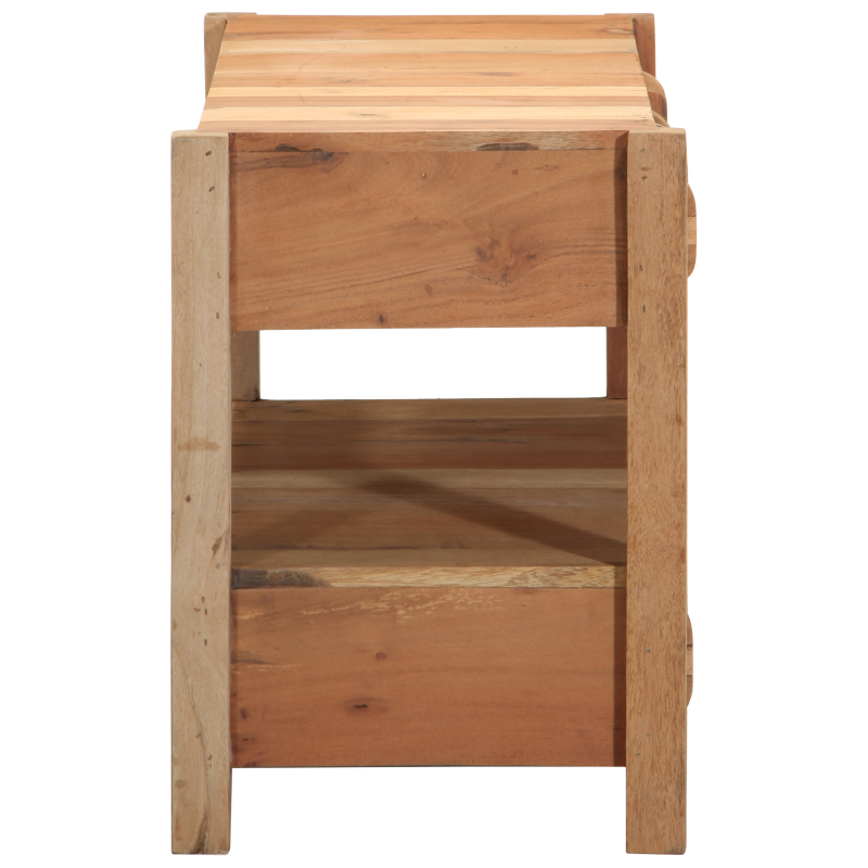 TV-Schrank 83x33x46 cm Massivholz Altholz