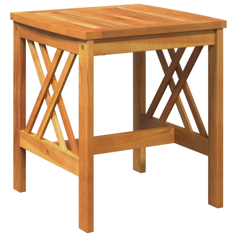 3-teiliges Garten-Lounge-Set mit Kissen aus solidem Akazienholz