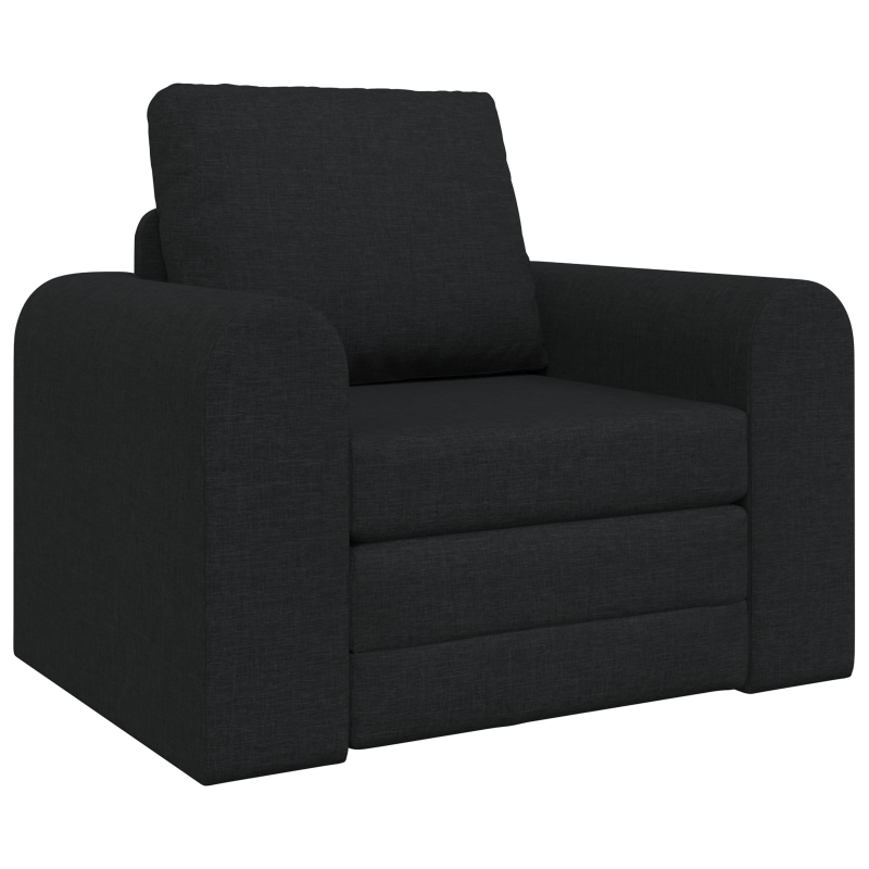 Boden Schlafsofa 2-in-1 Schwarz 98x71x83 cm