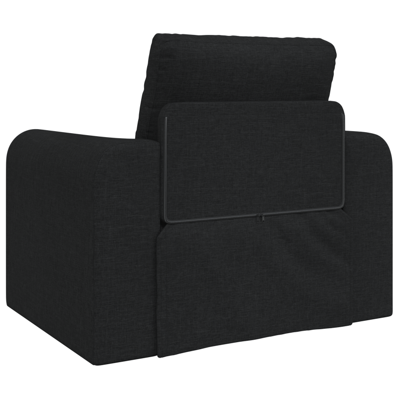 Boden Schlafsofa 2-in-1 Schwarz 98x71x83 cm