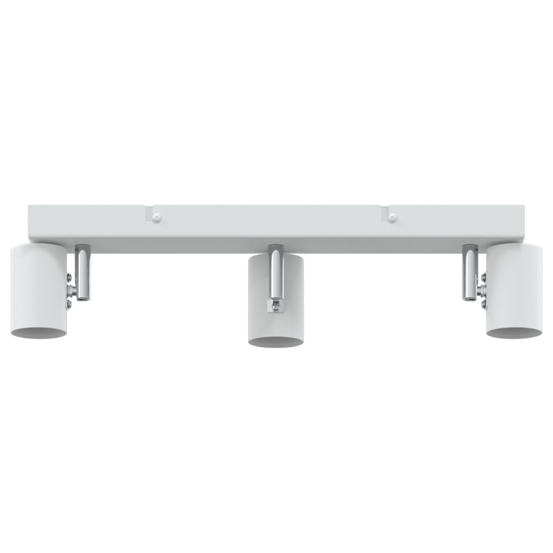 Deckenstrahler 3-Wege verstellbar Weiß E27