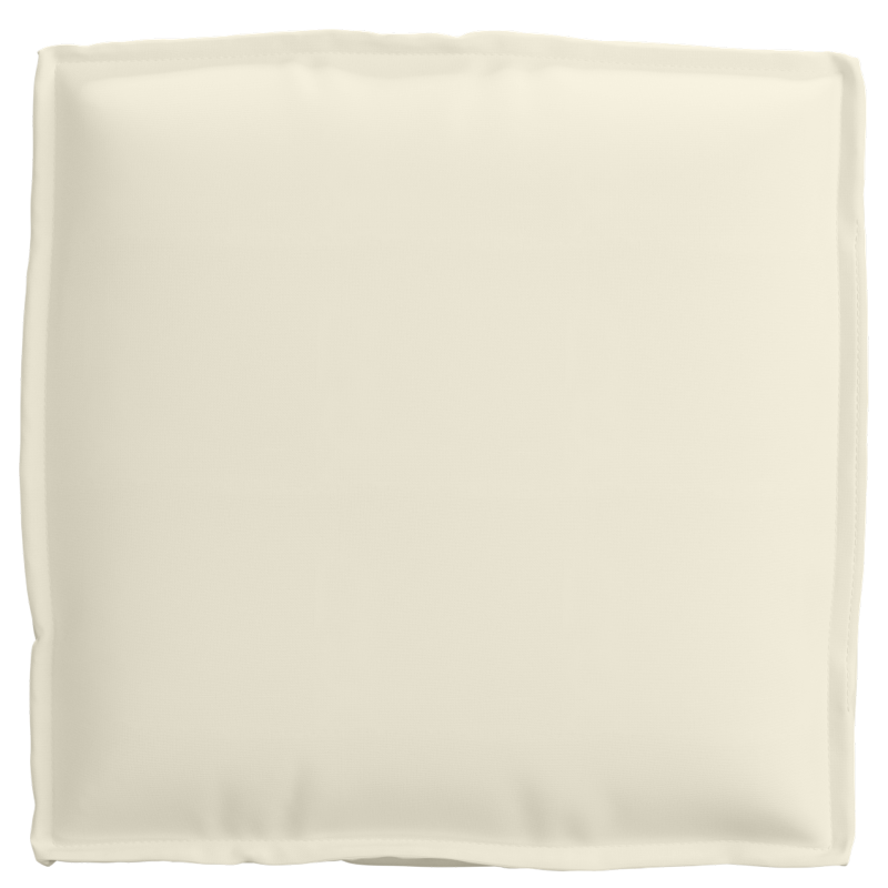 Pallet Kissen für Sitz 6 Teile Creme 40x40x8 cm Oxford Stoff