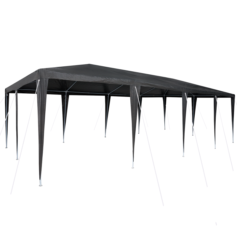 Party-Zelt Anthrazit 8x4 m PE