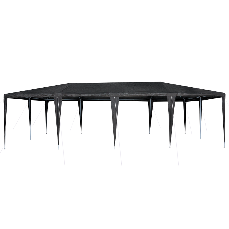 Party-Zelt Anthrazit 8x4 m PE