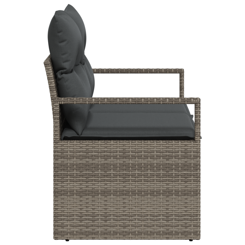 Regalbett Grau Sonoma 180x200 cm Holzwerkstoff