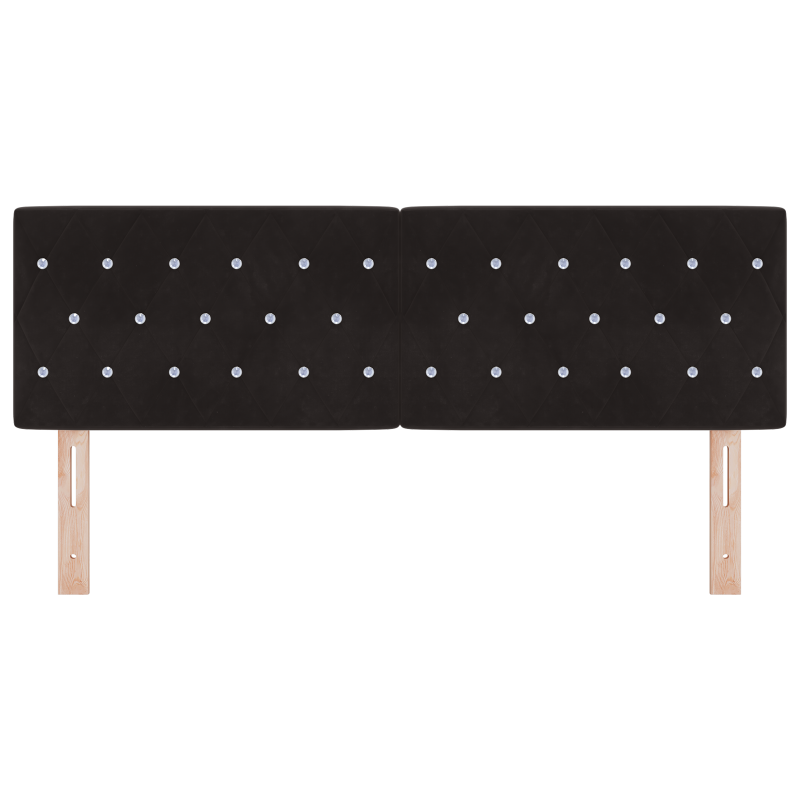 Boxspringbett mit Matratze Hellgrau 80x200 cm Samt