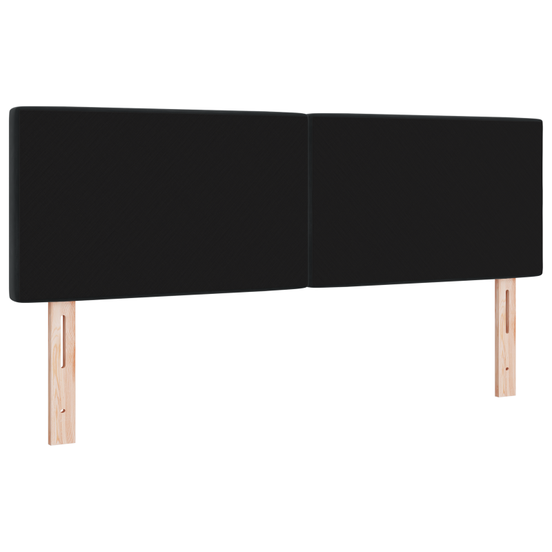 Boxspringbett mit Matratze Hellgrau 100x200 cm Stoff