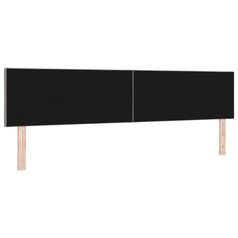 Bettgestell in Creme, 80x200 cm, Stoff