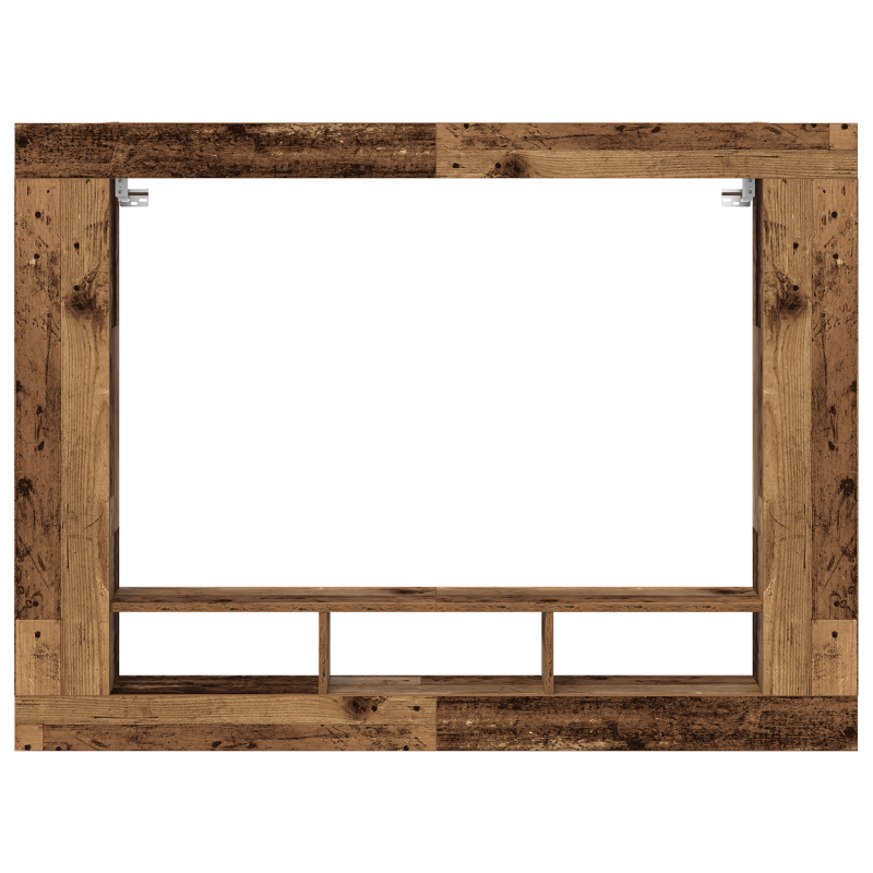 TV-Schrank Wandmontiert Altes Holz 152x22x113 cm