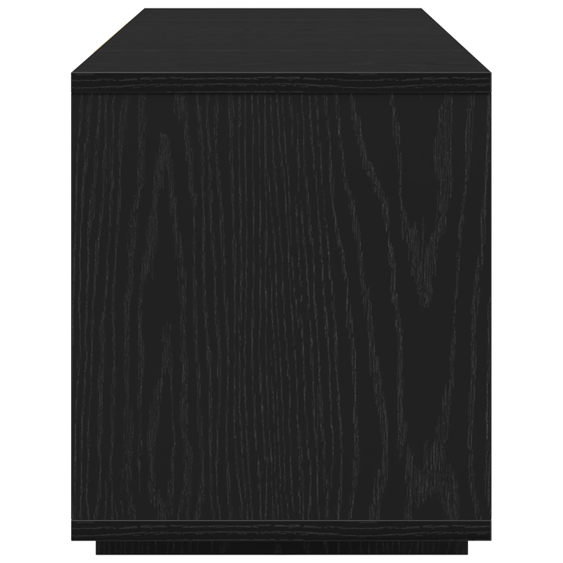 TV-Schrank Schwarz Eiche 120x30x40,5 cm Holzwerkstoff