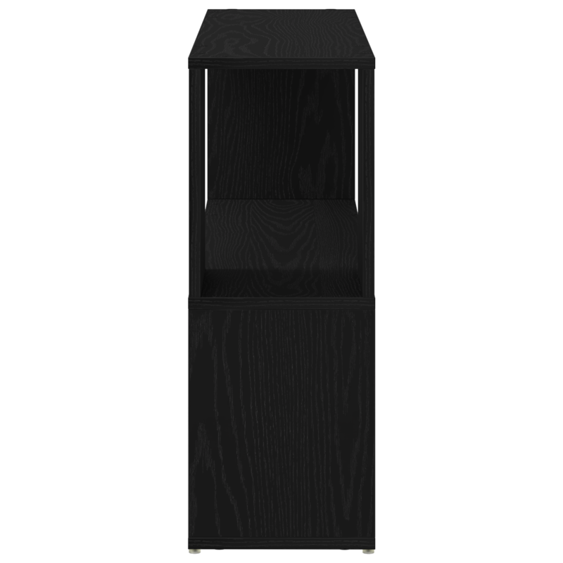 Bücherregal Schwarz Eiche 100x24x63 cm aus Holzwerkstoff