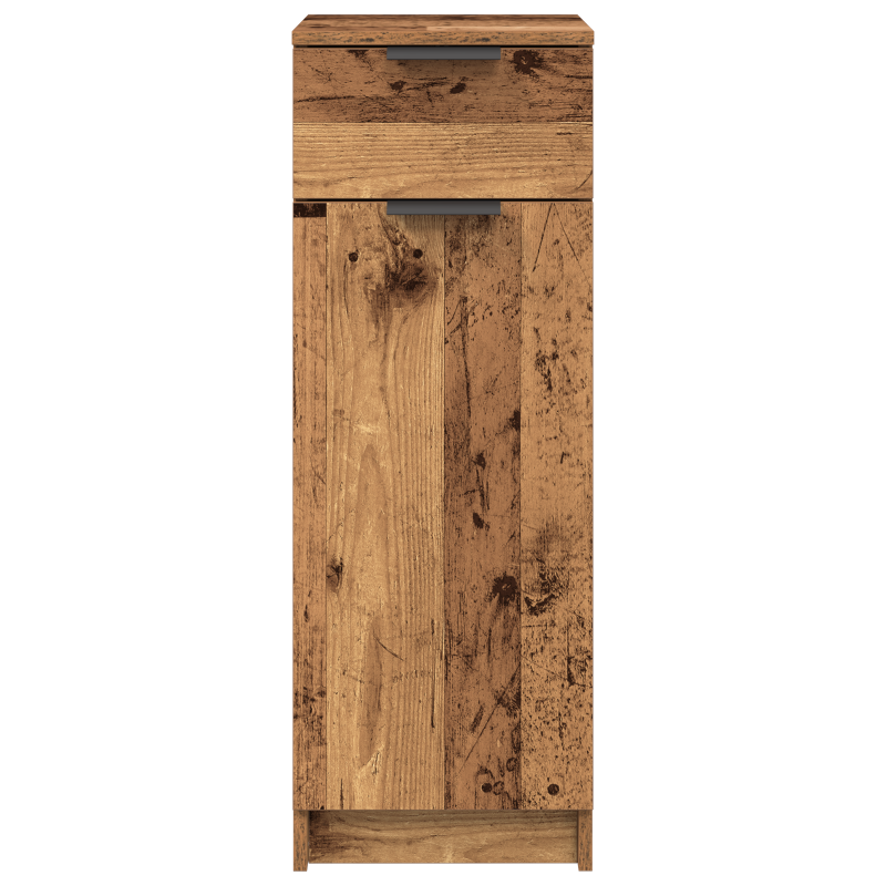 Badezimmer Schrank Alte Holz 32x34x90 cm Ingenieurholz