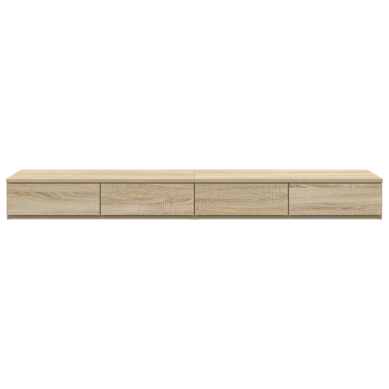Bettkommode Sonoma Eiche 140x36,5x16,5 cm Holzwerkstoff