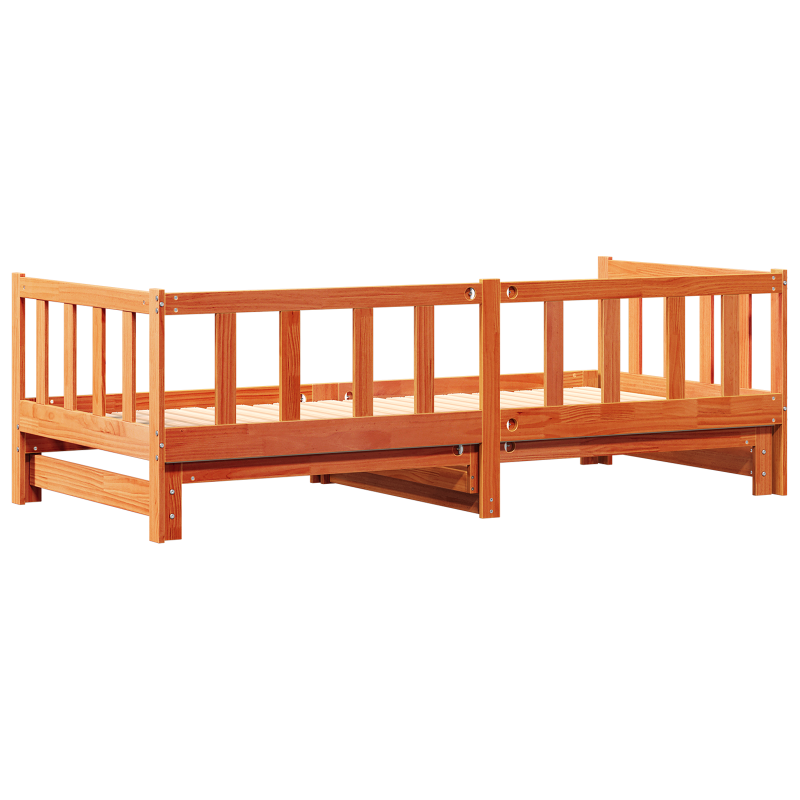 5-teiliges Garten Sofa Set mit Kissen braun Poly Rattan