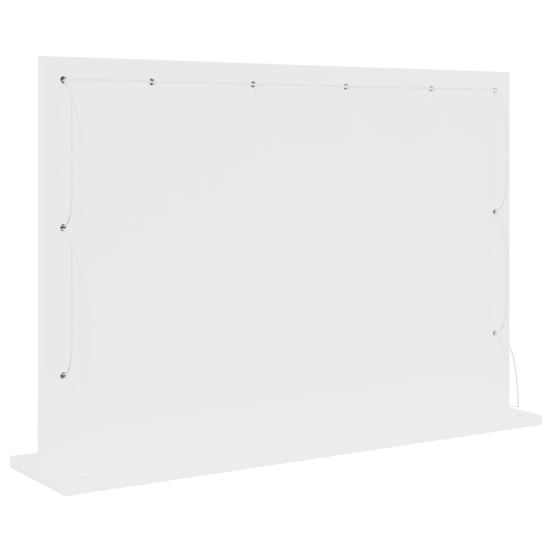 Schiebetür mit Hardware-Set Weiß 73,5 x 211 cm Aus massivem Kiefernholz