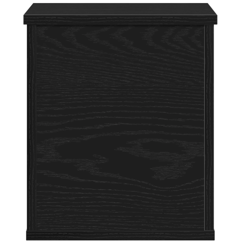 Aufbewahrungsbox Schwarz Eiche 30x35x35 cm Holzwerkstoff