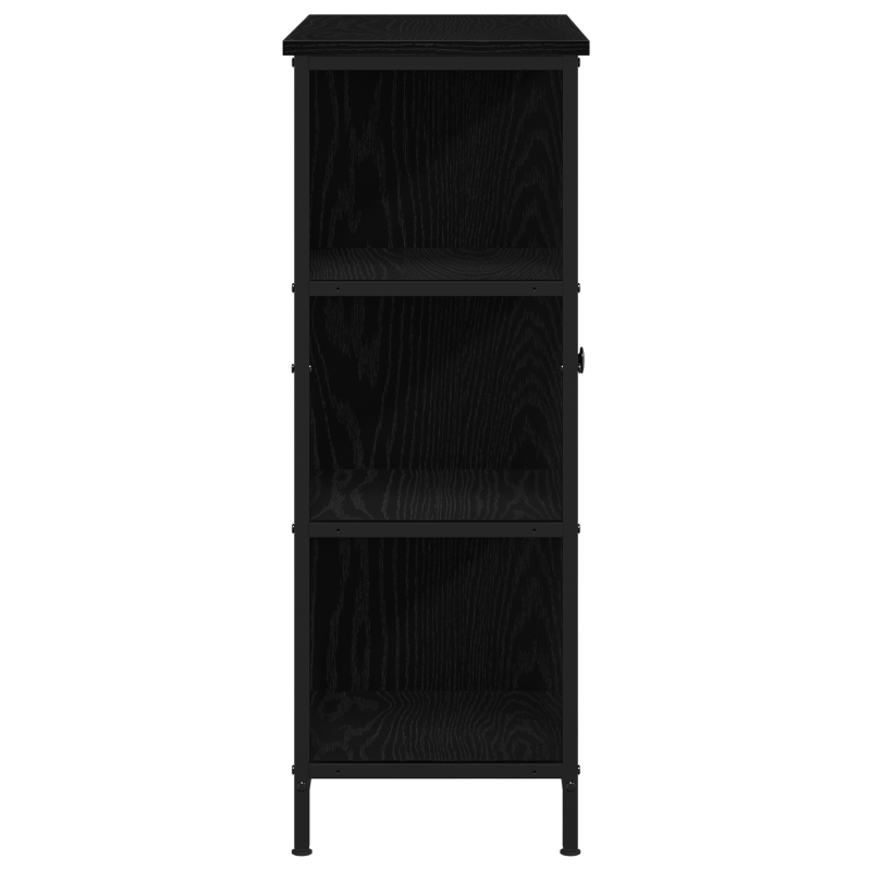 Sideboard Schwarze Eiche 70x30x80 cm Holzwerkstoff