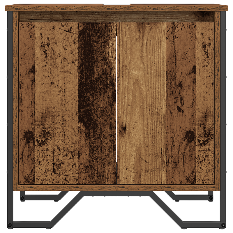 Badezimmerschrank Altes Holz 60x35x50 cm