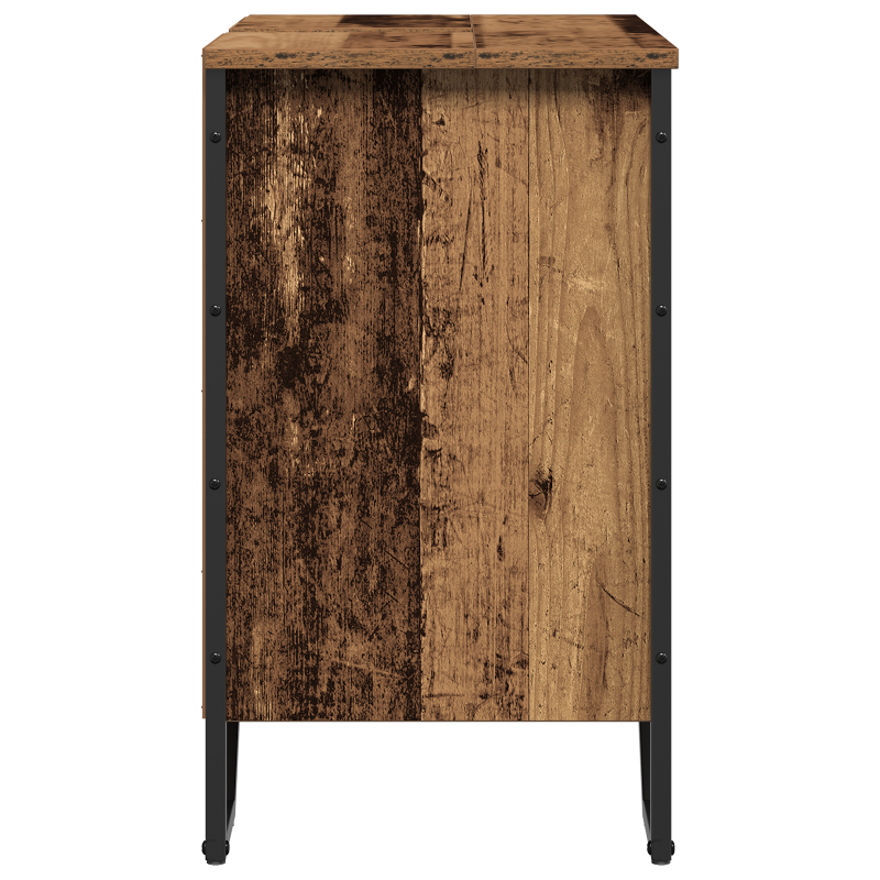 Badezimmerschrank Altes Holz 60x35x50 cm