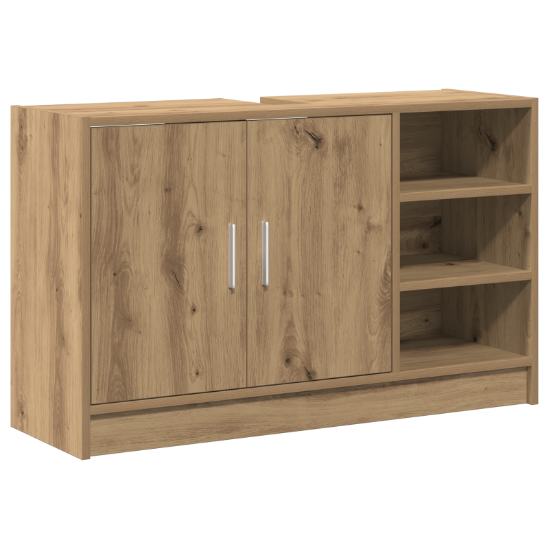 Waschbeckenschrank Artisan Eiche 90x29x55 cm Holzwerkstoff