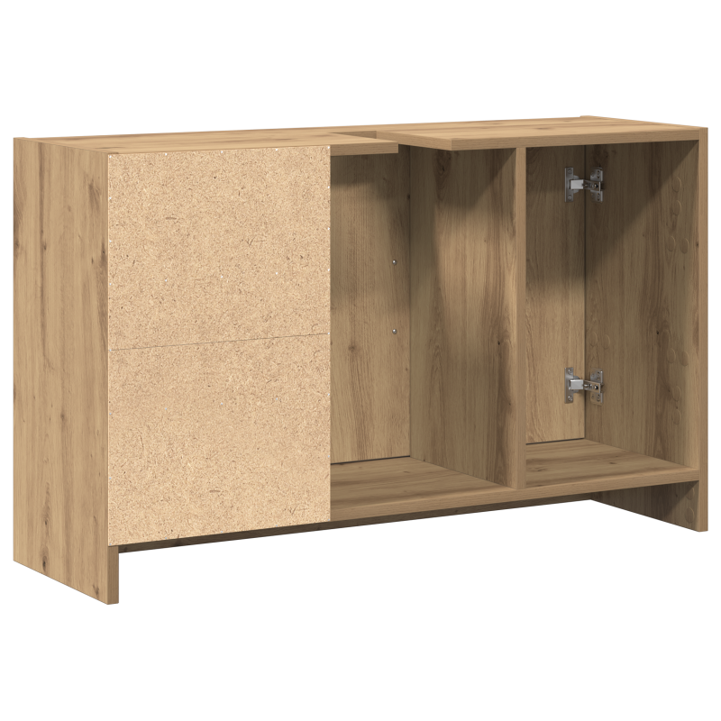 Waschbeckenschrank Artisan Eiche 90x29x55 cm Holzwerkstoff