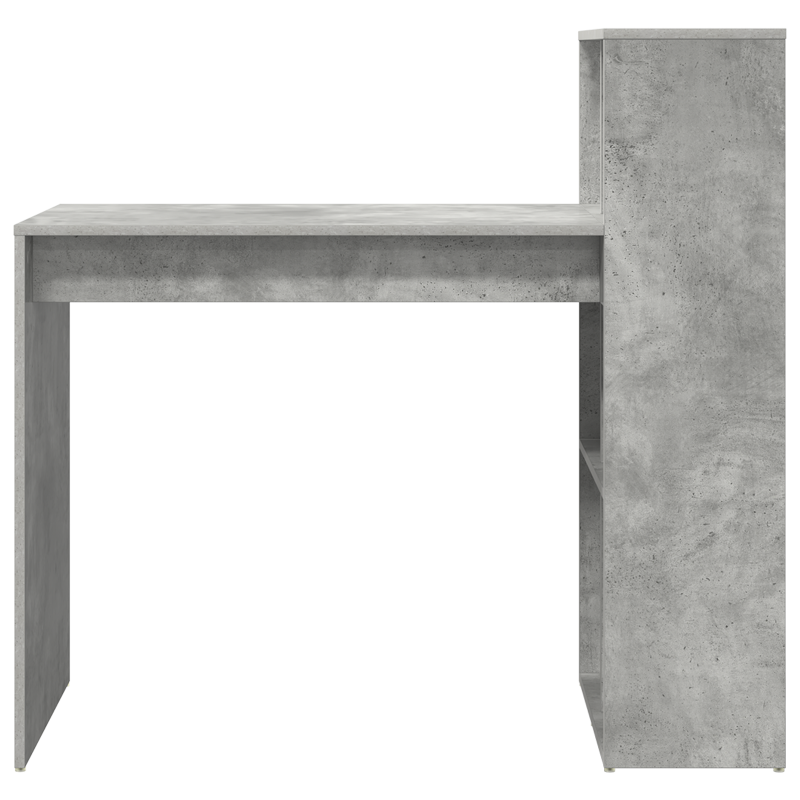 Schreibtisch Beton Grau Holzwerkstoff mit Betonoberfläche Mittel