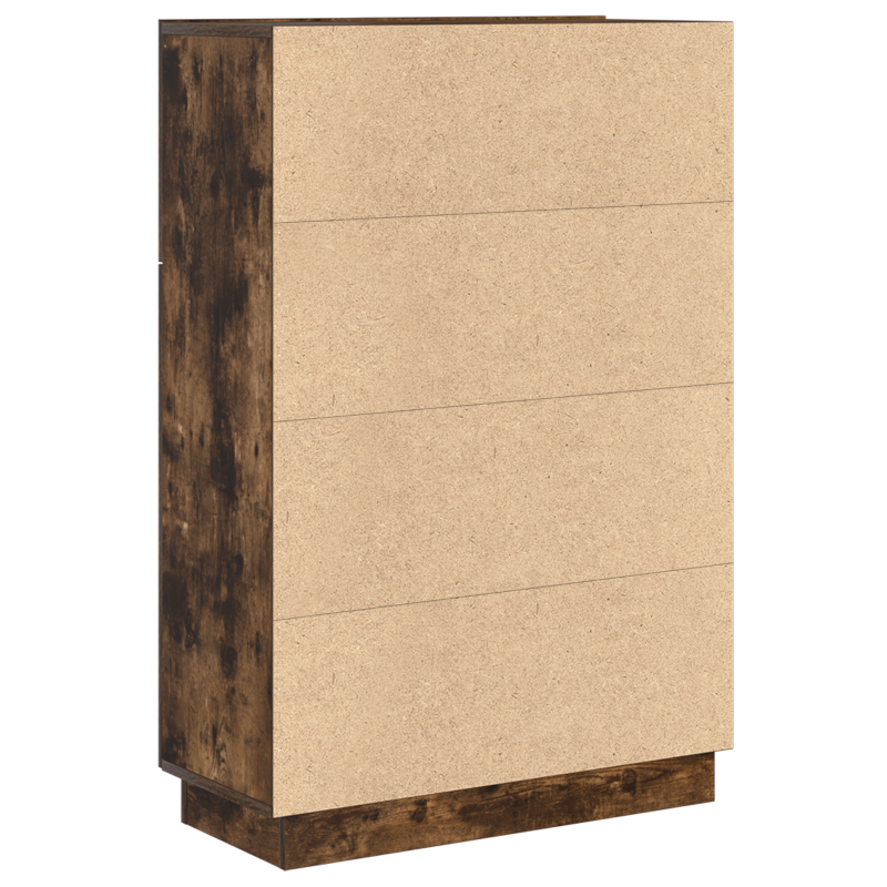Geräucherter Eichen-Schreibtisch Geräucherte Eiche Holzwerkstoff