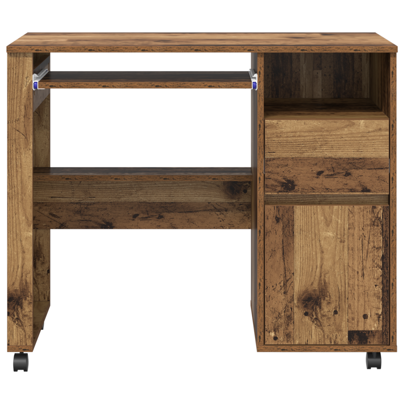 Schiebetür Set Weiß 83x202 cm Massivholz Kiefer