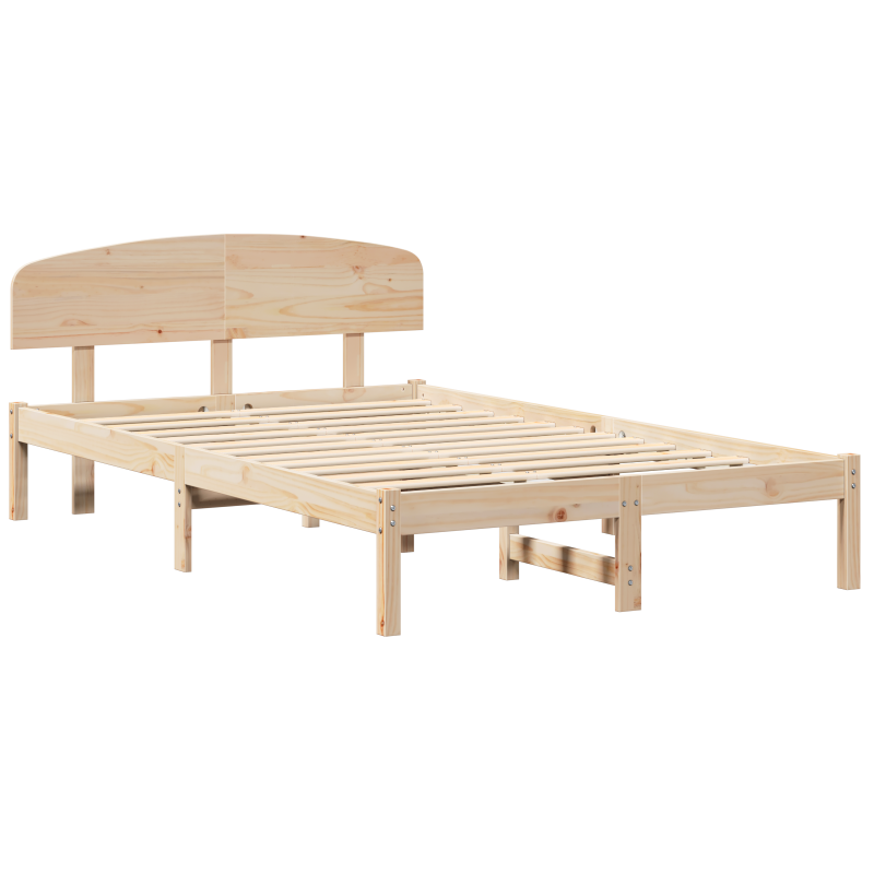 Schiebetür mit Zubehör Set Weiß 83x202 cm Massivholz Kiefer