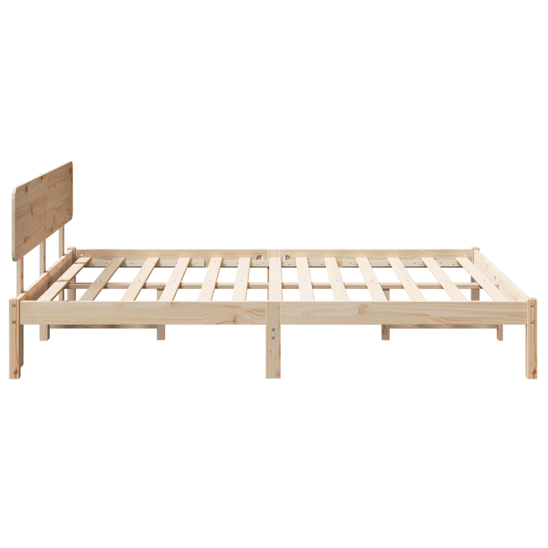 Schiebetür mit Hardware Set Weiß 83 x 202 cm Massivholz Kiefer