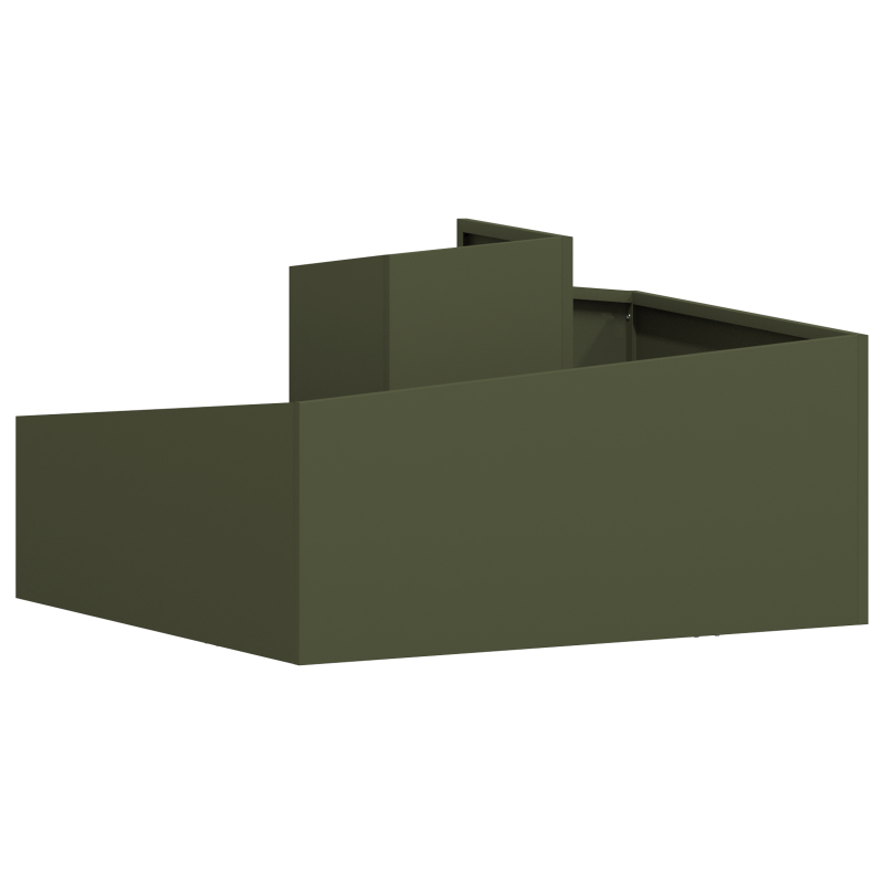 Schiebetür mit Hardware-Set ORKDALMassivholz & Glas