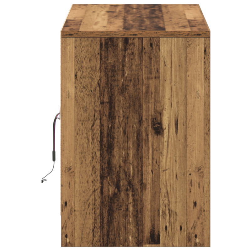 Unterhaltungszentrum Altholz Holzwerkstoff 100 x 34,5 x 50 cm