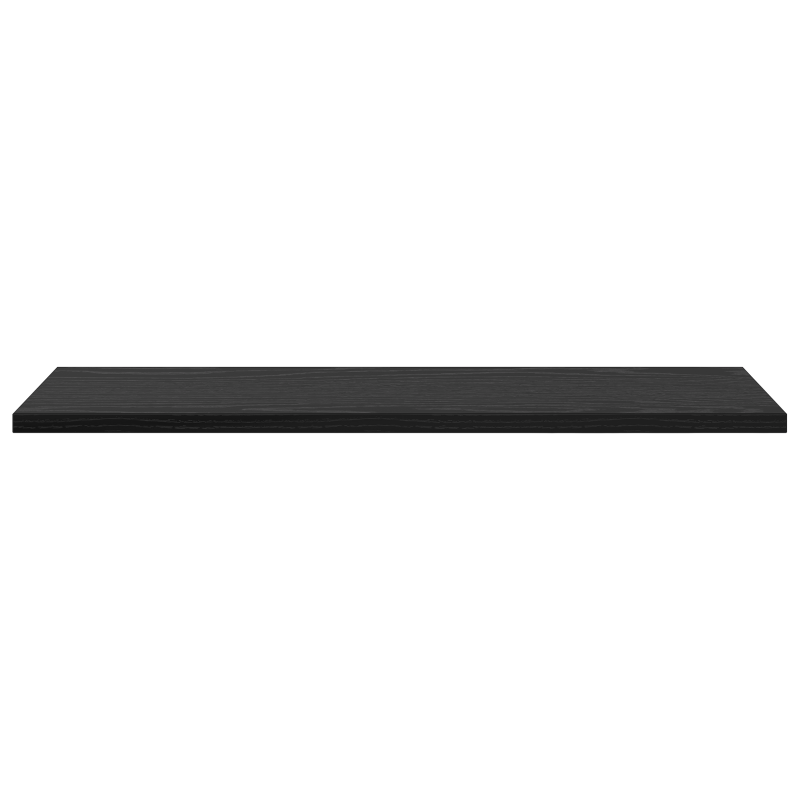 Wandregale Schwarze Eiche Verbundholz 60 x 20 x 1,5 cm Einfach
