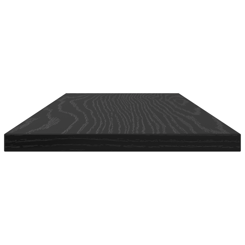 Wandregale Schwarze Eiche Verbundholz 60 x 20 x 1,5 cm Einfach
