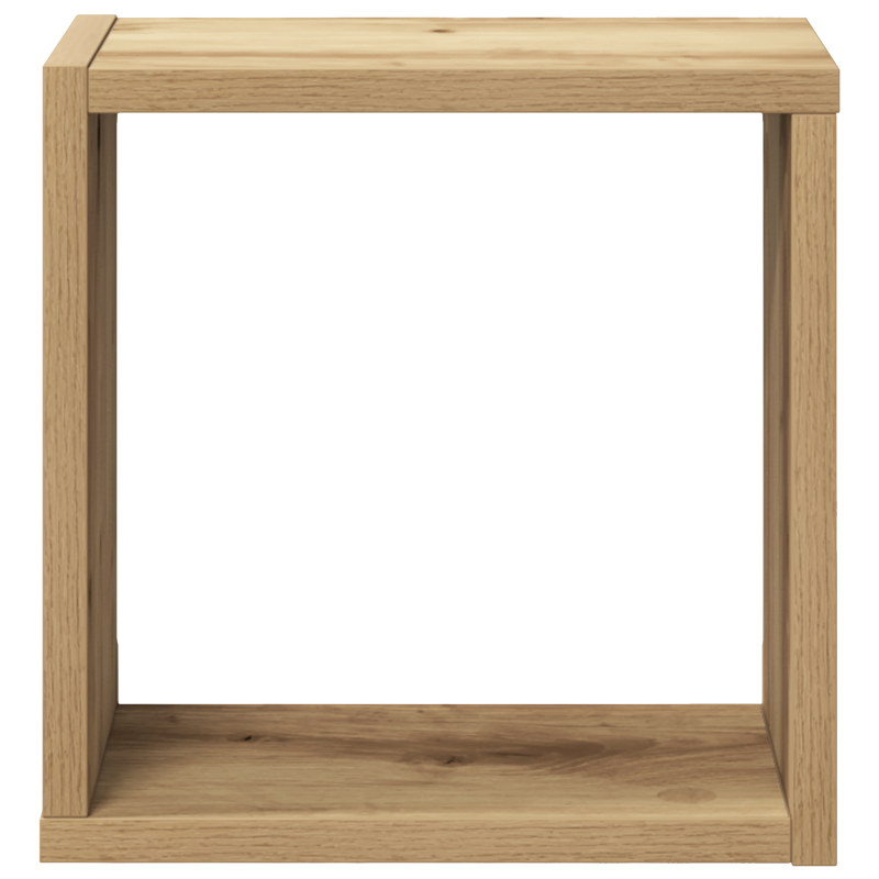Wandregale Artisan Eiche MDF mit Furnier 26 x 15 x 26 cm