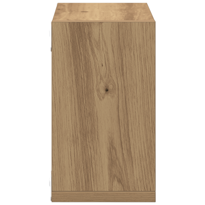 Wandregale Artisan Eiche MDF mit Furnier 26 x 15 x 26 cm