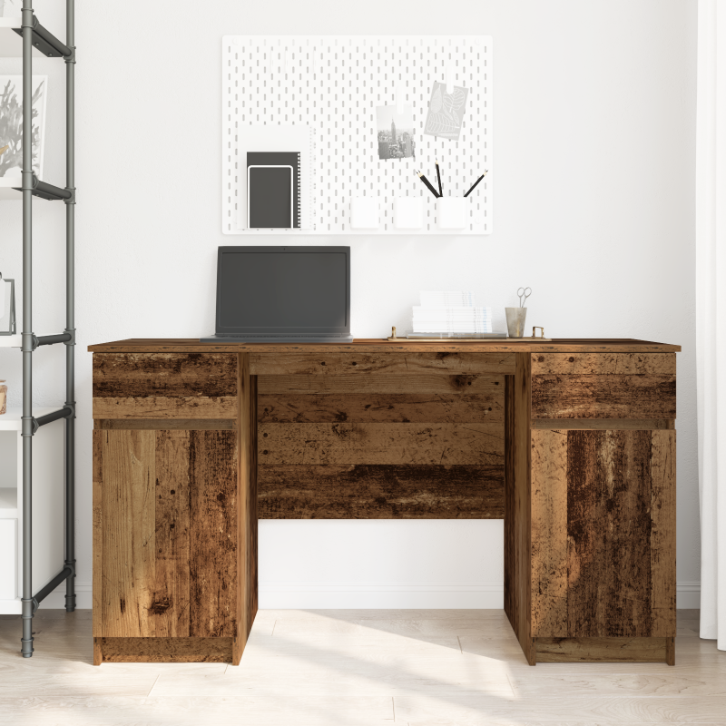 Schreibtisch Alte Holz 140x49x76 cm Holzwerkstoff