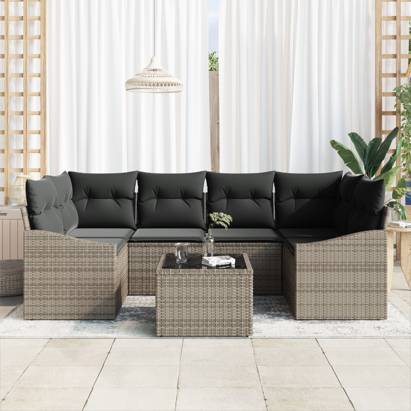 3-teiliges Badezimmermöbel Set Altholz
