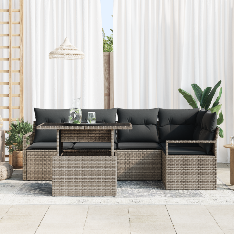Bettgestell - Taupe, 120x190 cm, Stoff