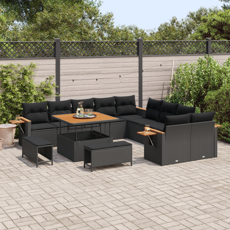 Boxspringbett mit Matratze Hellgrau 200x200 cm Stoff