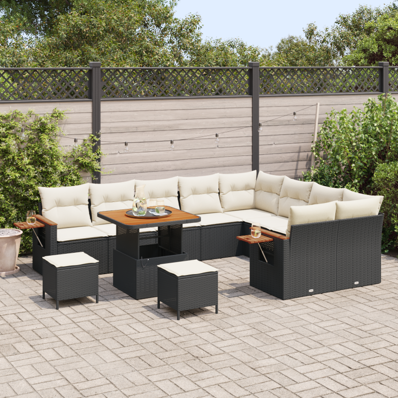 Boxspringbett mit Matratze & LED Rosa 140x200 cm Samt